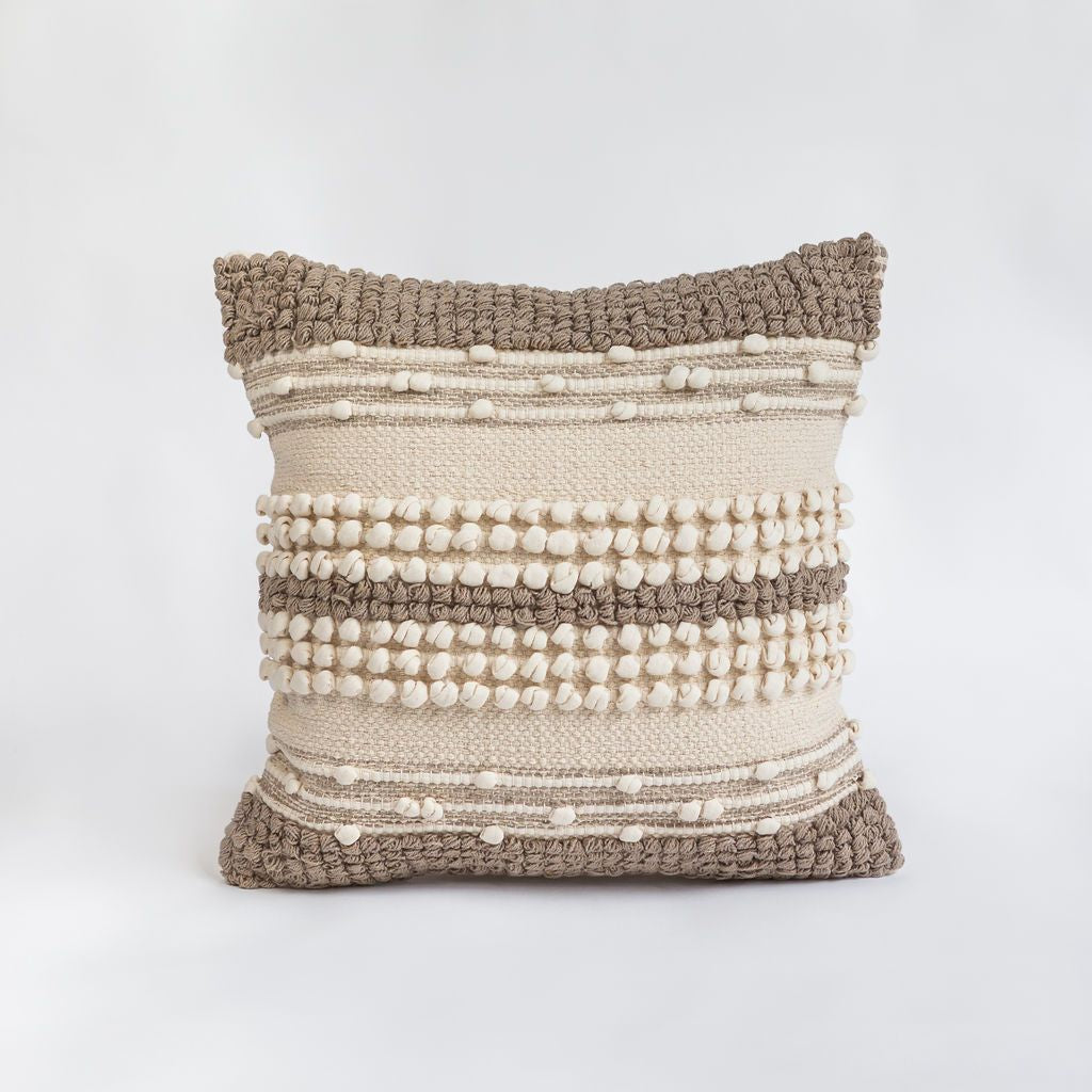 Loops Throw Pillow - Ethical Home Decor